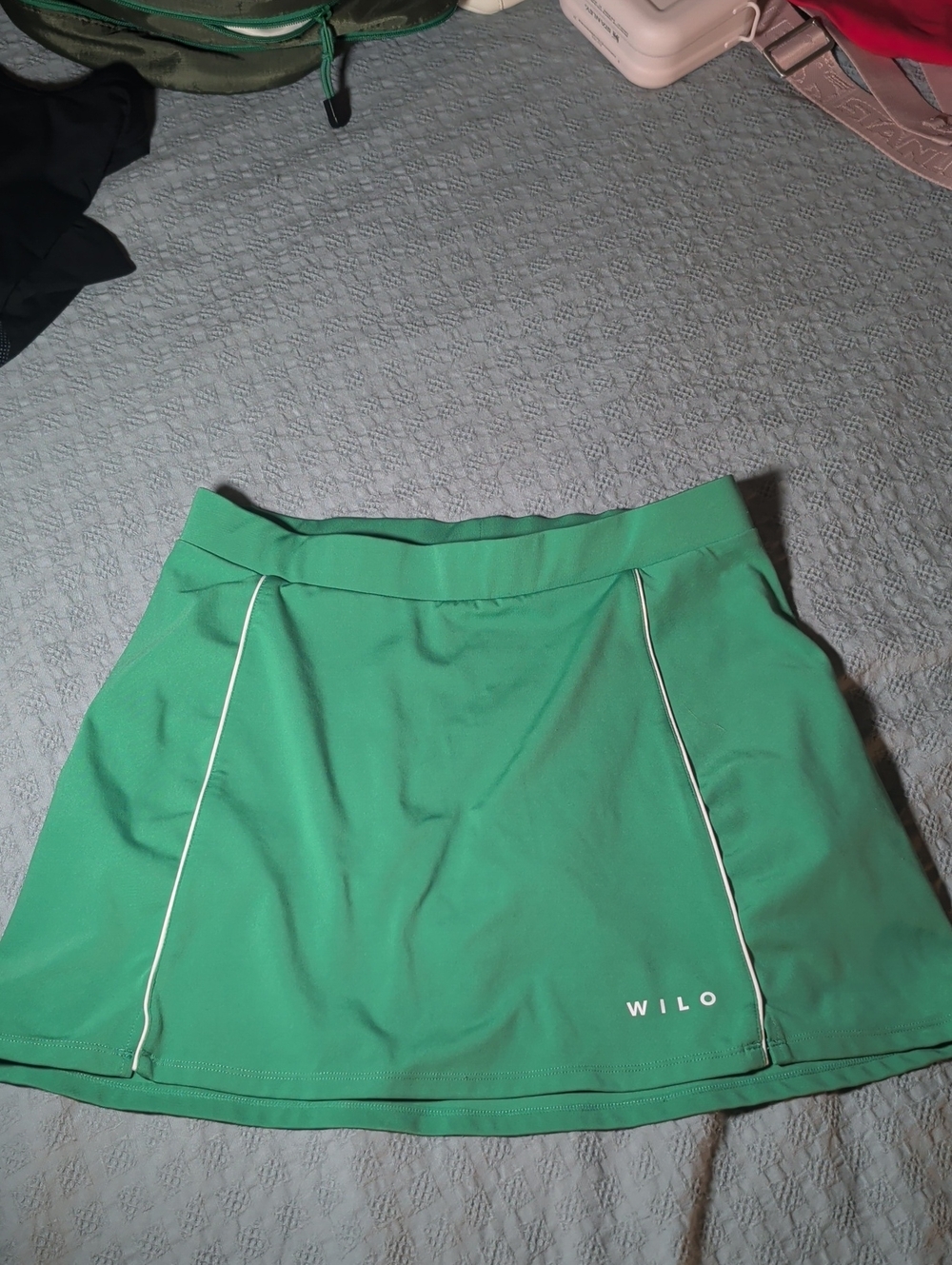 Wilo Women’s Green Skater Skirt